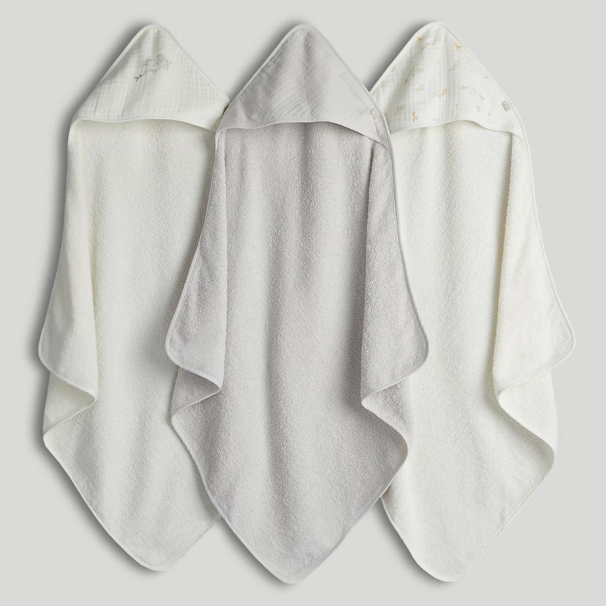 Snapkis 2-In-1 Hooded Towel (New) - Assorted Design | Mothercare SG